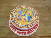 Birthday- 182 - Pooh-cake-topper