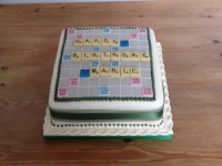 Birthday-72 - Scrabble Board