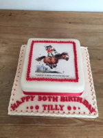 Birthday- 223 pony-cake-topper