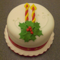 Christmas-02 - candles-and-holly