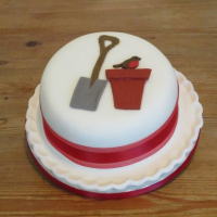 christening 25 - robin and spade