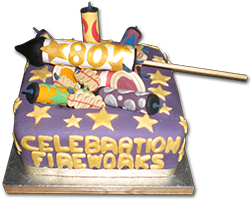 firework cake